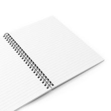 Load image into Gallery viewer, I Jump Instead Spiral Notebook - Aquatic Blue w/ White Logo
