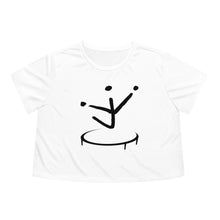 Load image into Gallery viewer, Women&#39;s I Jump Instead Silky Cropped Tee
