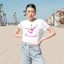 Load image into Gallery viewer, Women&#39;s I Jump Instead Silky Cropped Tee
