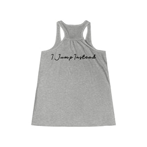 I Jump Instead Tank - Black Logo