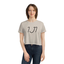 Load image into Gallery viewer, Women&#39;s I Jump Instead Silky Cropped Tee
