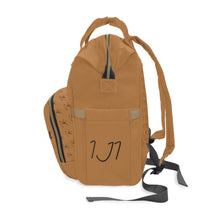 Load image into Gallery viewer, I Jump Instead Trophy Backpack - Toffee w/ Black Logo
