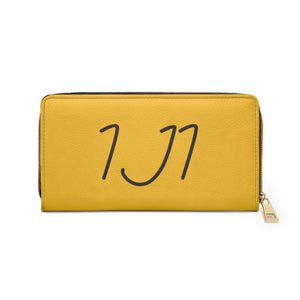 I Jump Instead Trophy Wallet - Zesty Lemon w/ Black Logo