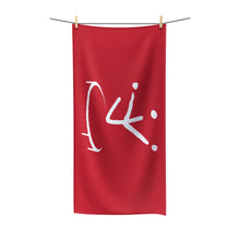 Load image into Gallery viewer, IJI Beach Towel - Crimson Red
