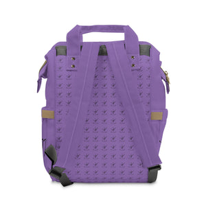 I Jump Instead Trophy Backpack - Lavish Purple w/ Black Logo