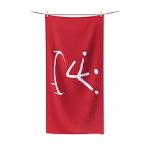 Load image into Gallery viewer, IJI Beach Towel - Crimson Red
