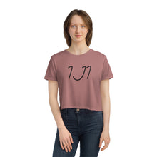 Load image into Gallery viewer, Women&#39;s I Jump Instead Silky Cropped Tee
