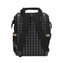 Load image into Gallery viewer, I Jump Instead Trophy Backpack - Modern Black w/ White Logo
