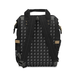 I Jump Instead Trophy Backpack - Modern Black w/ White Logo