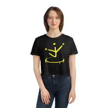 Load image into Gallery viewer, Women&#39;s I Jump Instead Silky Cropped Tee
