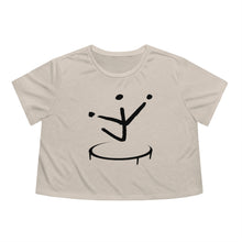 Load image into Gallery viewer, Women&#39;s I Jump Instead Silky Cropped Tee
