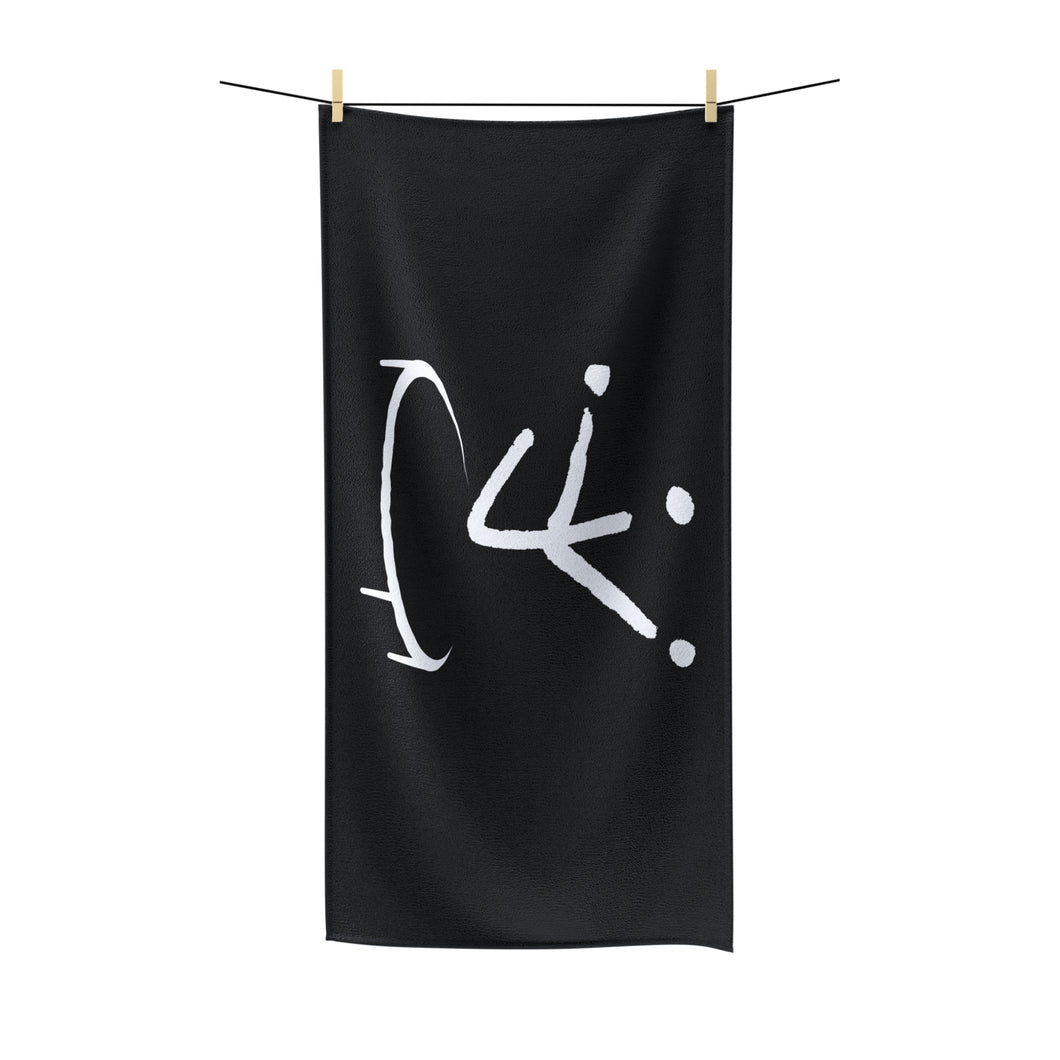IJI Beach Towel - Modern Black