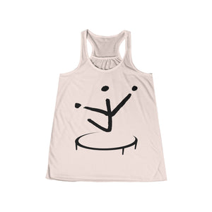 I Jump Instead Tank - Black Logo