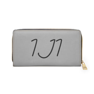 I Jump Instead Trophy Wallet - Airy Grey w/ Black Logo