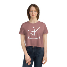 Load image into Gallery viewer, Women&#39;s I Jump Instead Silky Cropped Tee
