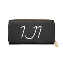 Load image into Gallery viewer, I Jump Instead Trophy Wallet - Modern Black w/ White Logo
