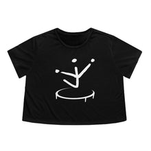 Load image into Gallery viewer, Women&#39;s I Jump Instead Silky Cropped Tee
