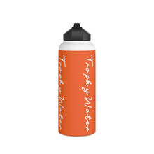 Load image into Gallery viewer, I Jump Instead Stainless Steel Water Bottle - Juicy Orange w/ White Logo
