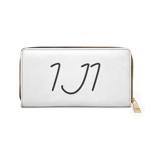 I Jump Instead Trophy Wallet - Crispy White w/ Black Logo