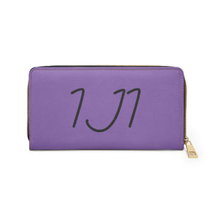 I Jump Instead Trophy Wallet - Lavish Purple w/ Black Logo