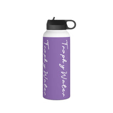 Load image into Gallery viewer, I Jump Instead Stainless Steel Water Bottle - Lavish Purple w/ White Logo
