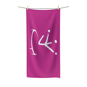 IJI Beach Towel - Magenta