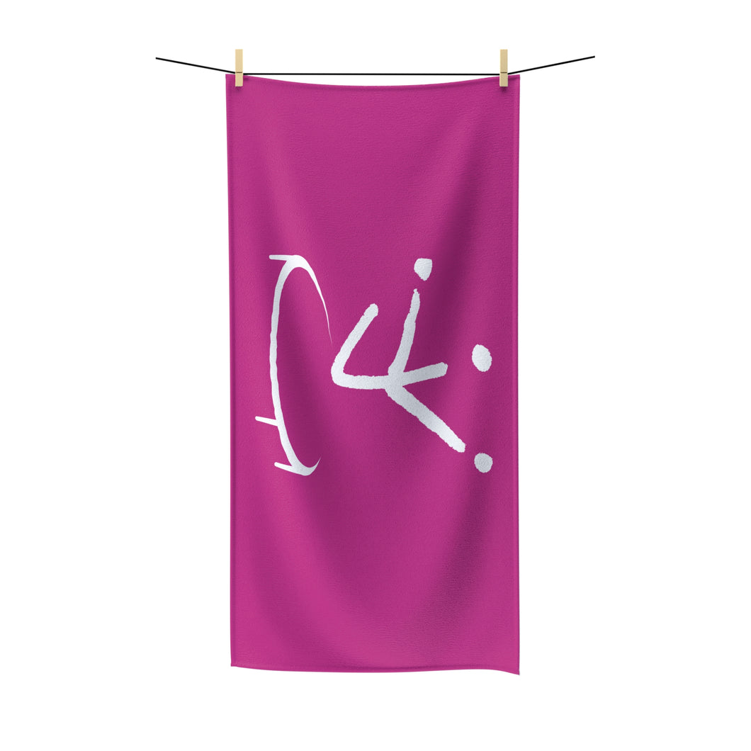 IJI Beach Towel - Magenta