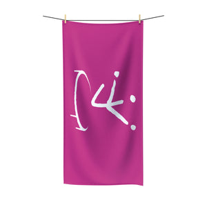 IJI Beach Towel - Magenta
