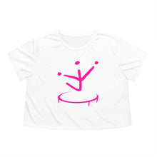 Load image into Gallery viewer, Women&#39;s I Jump Instead Silky Cropped Tee
