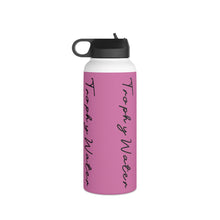 Load image into Gallery viewer, I Jump Instead Stainless Steel Water Bottle - Blush Pink w/ Black Logo
