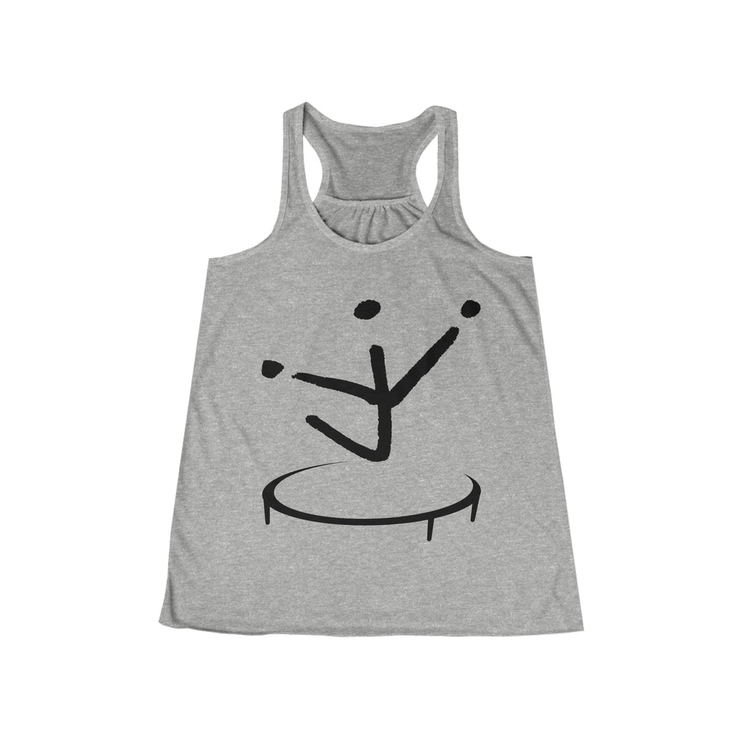 I Jump Instead Tank - Black Logo