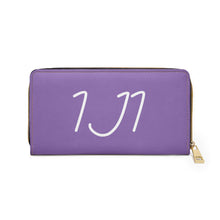 Load image into Gallery viewer, I Jump Instead Trophy Wallet - Lavish Purple w/ White Logo
