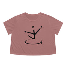 Load image into Gallery viewer, Women&#39;s I Jump Instead Silky Cropped Tee
