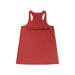 I Jump Instead Tank - Black Logo