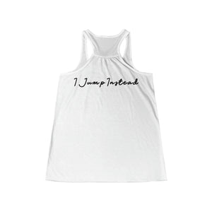 I Jump Instead Tank - Black Logo