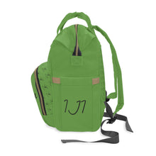 Load image into Gallery viewer, I Jump Instead Trophy Backpack - Earthy Green w/ Black Logo
