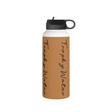 Load image into Gallery viewer, I Jump Instead Stainless Steel Water Bottle - Toffee w/ Black Logo
